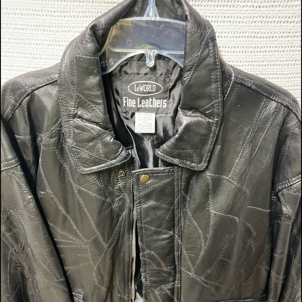 LeWorld leather jacket